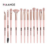 MAANGE Pro Makeup Brushes Set 3/12/14 pcs/lot Eye Shadow Blending Eyebrow Eyelash Eyeliner Brushes pincel Maquiagem For Makeup