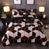 Marble Bedding Set Black White Geometric Nordic Simple Bedding Simple Queen King Sizes Duvet Cover Pillowcase 3 pieces polyester