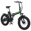 500w Electric bike 20 inch Motorcycle 48v electric Folding Bicycle bike  Mountain e bike Cycling electric Snow Bike fat tire