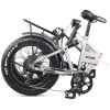 Ebike Electric bike 500W electric fat bike beach bike cruiser electric bicycle 48v12.8ah lithium battery  electric mountain bike (MX21-Gray)