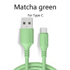 HICUTE Liquid charge Cable For Samsung Android Fast Charging Magnet Charger Micro USB Type C Cable Mobile Phone Cord Wire