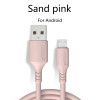 HICUTE Liquid charge Cable For Samsung Android Fast Charging Magnet Charger Micro USB Type C Cable Mobile Phone Cord Wire