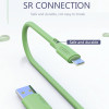 HICUTE Liquid charge Cable For Samsung Android Fast Charging Magnet Charger Micro USB Type C Cable Mobile Phone Cord Wire