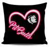 Pit Bull Heart Pillow Cover