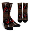 Cool Wine Crew Socks
