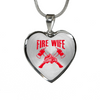 Fire Wife Necklace - firefighter bestseller
