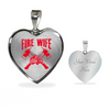 Fire Wife Necklace - firefighter bestseller