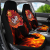 Fire Skull Car Seat Covers (set of 2)