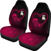 Love Pugs Car Seat Covers (set of 2)