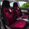 Love Pugs Car Seat Covers (set of 2)