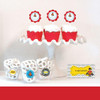 Super Hero Boy Birthday Decorative Mini Stickers (Set of 32)