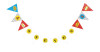 Super Hero Boy Birthday Pennant Banner