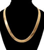 Gold Herringbone Necklace