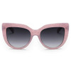 Women's Round Cat Eye Oversized 100% UV Sunglasses 3 colors