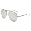 Unisex Oversize Mirrored Lens 100% UV Aviator Sunglasses 4 color choices