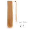 Ombre 22inches Vigorous Corn Wavy Long Ponytail Wrap on Clip Hair Extensions