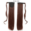 22inch MERISIHAIR Long Straight Wrap Around Clip In Ponytail Hair Extension