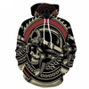 Skull Hoodie <br/> Biker Proud