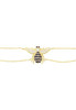Honey Bee 22ct Gold Double Chain Bracelet