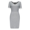 Women  Shiny Sling Glitter Sequins V Neck Dresses