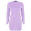 Simenual Sexy Hairy Bodycon Dress Women Autumn 2019 Fashion Dresses Party Long Sleeve Clubwear Furry Solid Basic Mini Dress Slim