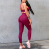 Women Yoga Sets 2 Pcs Leggings + Sports Bra