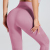 Hollow High Waist Knit Tights Seamless Tummy Control Leggings