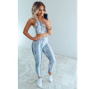 Women's Crop Top and Pants Leggings Set 2 PCS