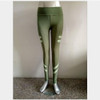 High Elastic Army Green  Quick Dry High Waist  Workout Leggings