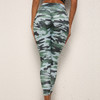 Quickly Drying Breathable High Waist Slim Sexy army green workout leggings