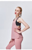 Sexy Backless  Vest Quick Dry Loose Sport Tank Top Running Training T Shirt