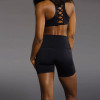 Mesh Workout Seamless Legging  Running Short for Women