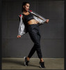 Quick-dry Long-sleeved Running Gym Zipper Jacket women  Sweatshirt
