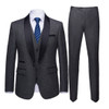 Men's Color Matching 3pcs Suit Up To 4XL In 8 Colors!