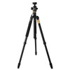 Professional Tripod / Monopod with 360° Fluid Ball Head Mount - Aluminum Magnesium Alloy