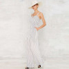 Sam White Striped Pants Playsuit