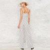 Sam White Striped Pants Playsuit