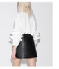 Andy White Ruffle Sleeve Blouse