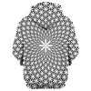 FLOWER OF LIFE WHITE HOODIE