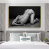 The Beauty of the Woman Body on Canvas-Printed
