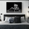 The Beauty of the Woman Body on Canvas-Printed