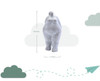 Nordic Fat Lady Modern Statues