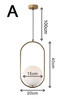 Nordic Glass Ball Pendant Lights