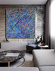 Abstract Painting Splatter Drip Painting