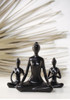Modern Yoga Modeling Sculptures