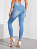 Washed Ripped Skinny Jeans