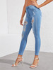 Washed Ripped Skinny Jeans