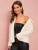 Collar Zipper Front Solid Jacket