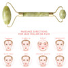 Jade Roller Slimming Face Massage - Double Head Roller