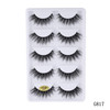5 pairs 5D Mink Eyelashes Extension